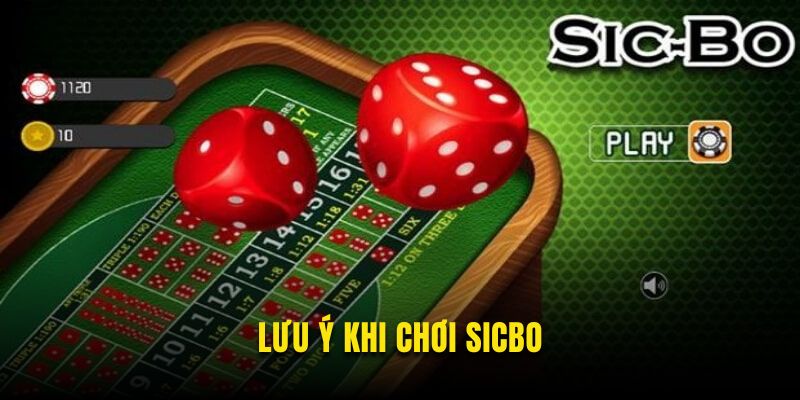 Phương Pháp Tối Ưu Hóa Chiến Lược Chơi Sicbo Trên F168 7 Các lưu ý giúp có ván cược thắng dễ dàng hơn